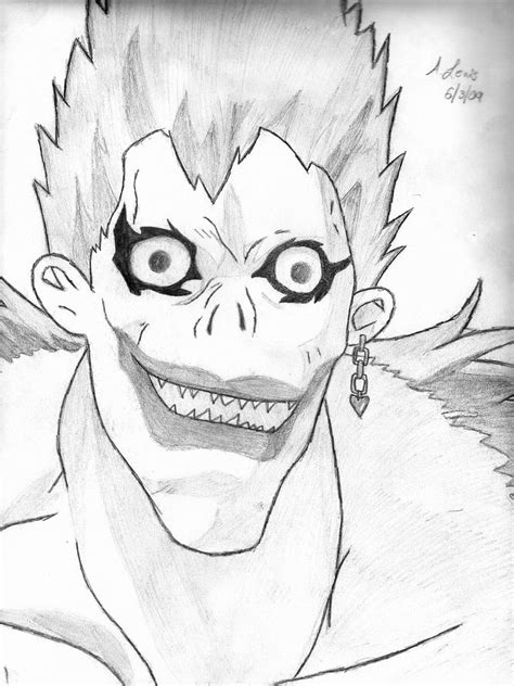 The Best Free Ryuk Drawing Images Download From 12 Free