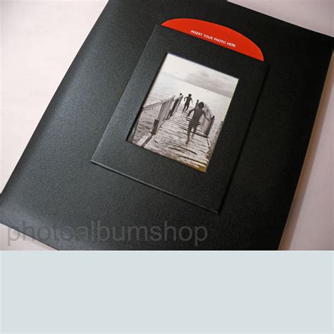 Black Buckram A4 Archival Scrapbook Album 3013a4sbl The Photo Album Shop