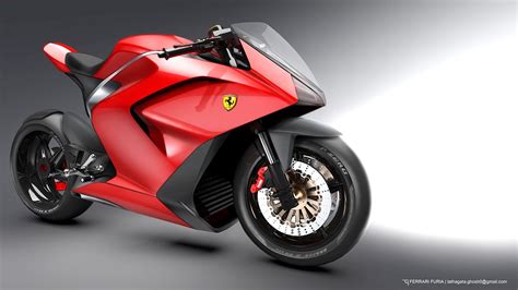 Ferrari Furia Supersports On Behance Scrambler Motorcycle Moto Bike