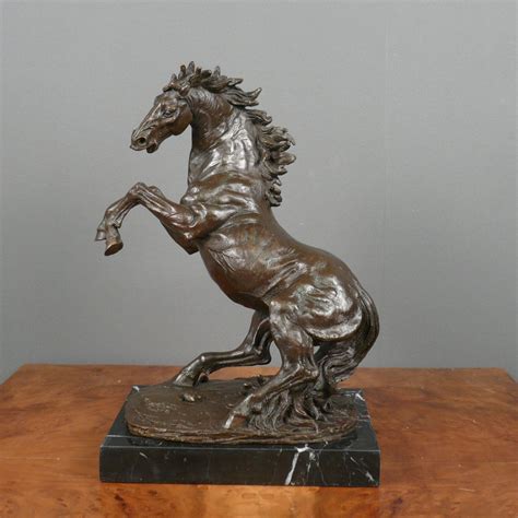 Prancing Horse - Bronze Sculpture - Statues