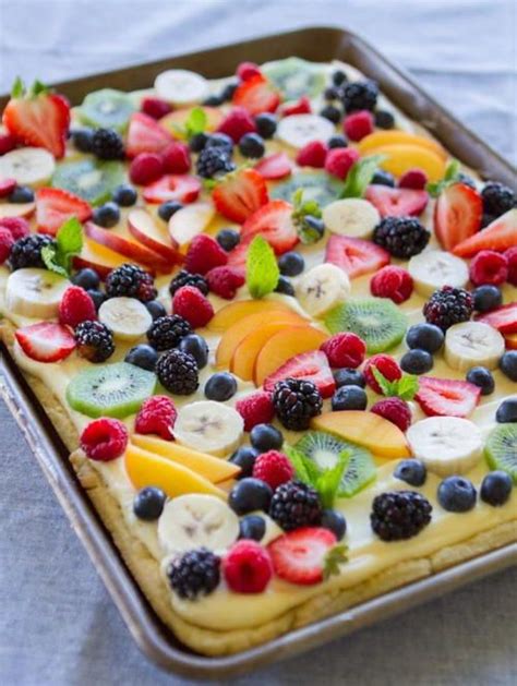 What's the perfect ending to a summer meal with friends and family? Easy Fruit Flan Recipe | Fruit flan recipe, Fruit flan, Food