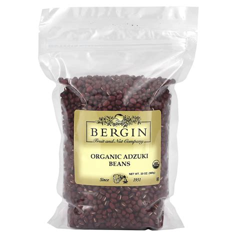 bergin fruit and nut company organic adzuki beans 20 oz 568 g