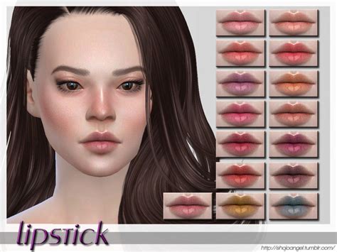 The Sims Resource Lips Set 26 By Shojoangel • Sims 4 Downloads
