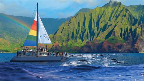 Blue Dolphin Kauai Niihau And Napali Coast Boat Tours Napali Coast