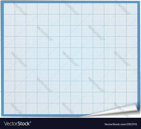 Graph Paper Royalty Free Vector Image Vectorstock