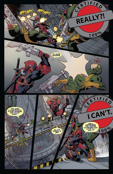 Deadpool And Cable Split Second 1 Of 3 Preview Comic Art Community