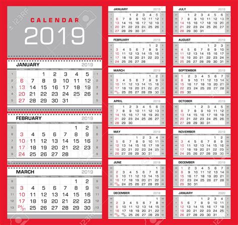Year Calendar Numbered Weeks Calendar Printables Free Templates