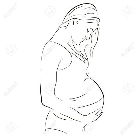 Pregnant Drawing Learn How To Draw Pregnant Belly Other People Step