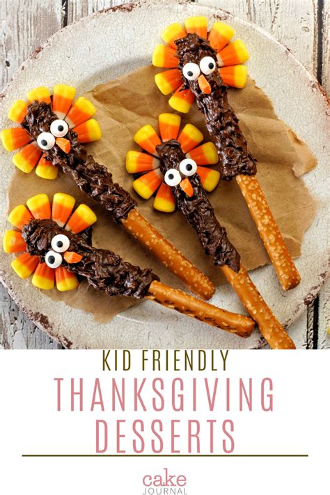 10 cute thanksgiving desserts that kids will love. Thanksgiving Desserts for Kids | Thanksgiving desserts ...