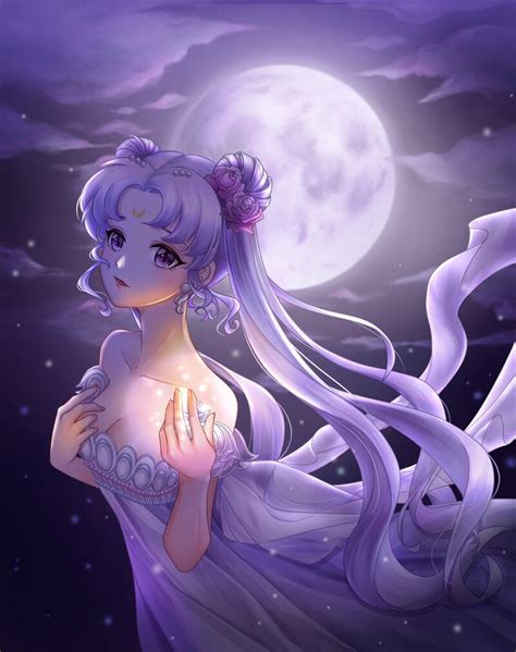 Artstation Serenity Princess Rt Ngan Anime Moon Watch Sailor Moon