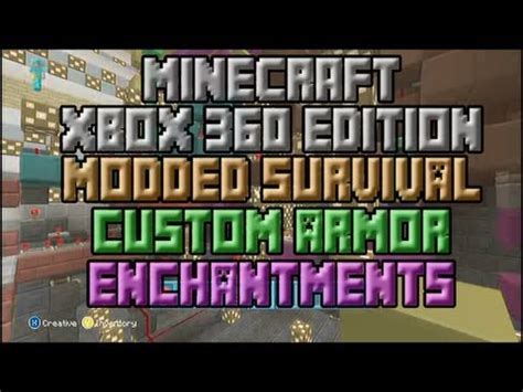 We're working every day on adding more features surrounding this! Minecraft Xbox360: Modded Survival World - Custom Enchants ...
