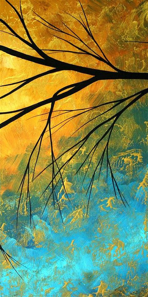 Abstract Landscape Art Passing Beauty 2 Of 5 Painting By