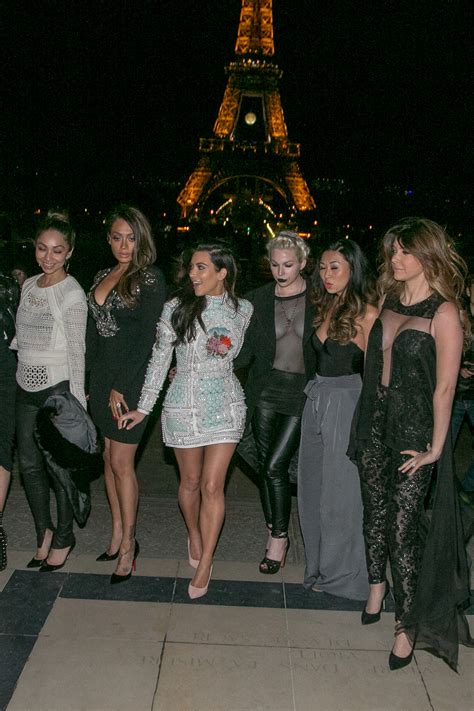Inside Kim Kardashians Bachelorette Party In Paris