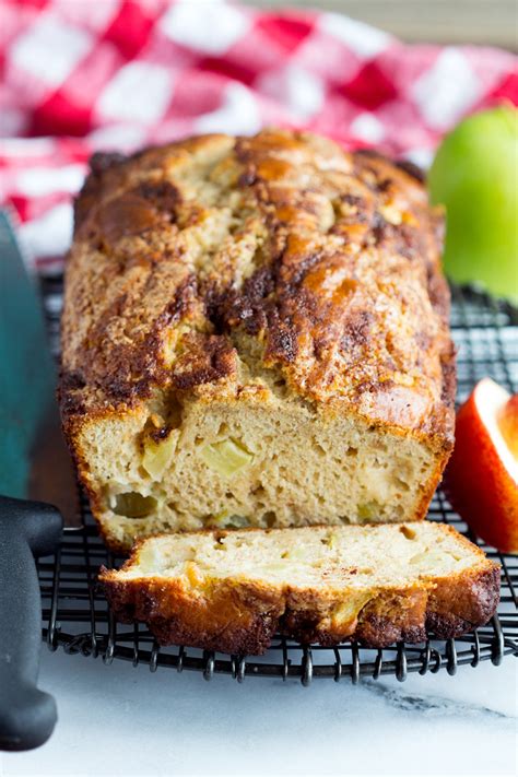 One thing to share… every loaf came out of the oven hard as a brick. Homemade Apple Cinnamon Quick Bread - Gather for Bread