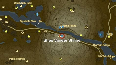 Zelda Breath Of The Wild The Shee Vaneer Shrine Guide Digital Masta