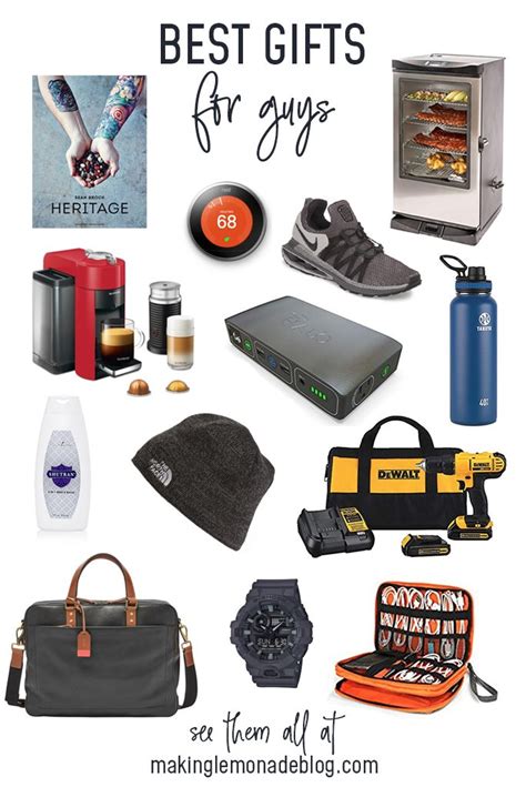 Some men are picky, and sometimes a gift card is the only gift that doesn't require dumpster diving for receipts a week later. 20 Great Gifts for Him (Holiday Gift Guide Spectacular ...