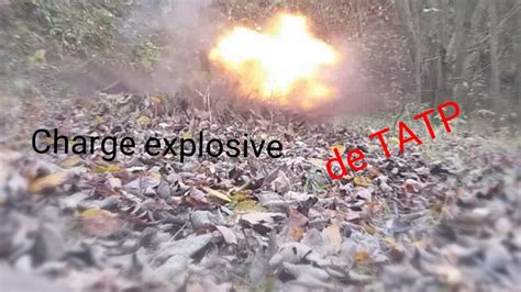Charge Explosive De Tatp Youtube