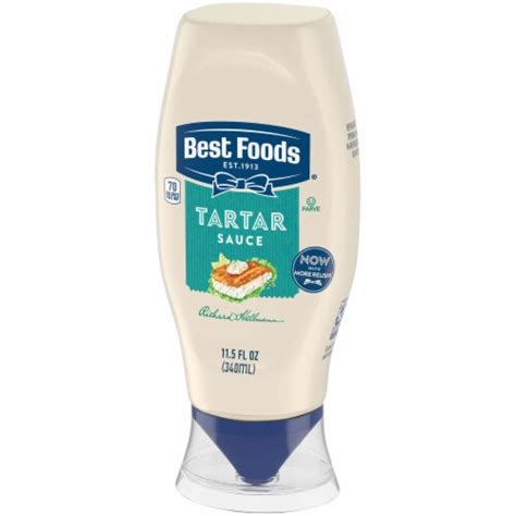 Best Foods Tartar Sauce Sqeeze Bottle 115 Fl Oz Foods Co