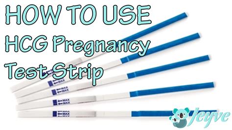 Jun 30, 2016 · a typical lateral flow test strip (presented in figure 2) consists of overlapping membranes that are mounted on a backing card for better stability and handling. How to use HCG Pregnancy Test Strip by Jeyve - YouTube