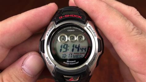 Know your watch first before learning how to set time on g shock 5146. How To Set Up Casio Watch - Solar Atomic G Shock - YouTube