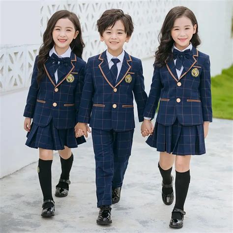 British School Uniform Kindergarten Uniform Wear Kids Primary School
