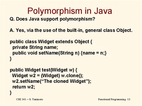 Polymorphism In Java