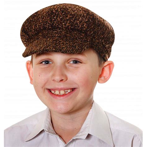New Boys Kids Child Tudor Victorian Chimney Sweeper Flat Cap Hat Fancy