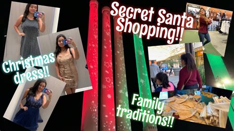 Secret Santa Shopping Youtube