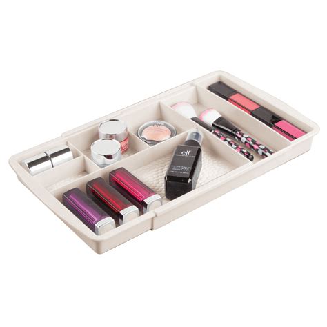 Mdesign Expandable Makeup Organizer Tray For Bathroom Drawers Ebay