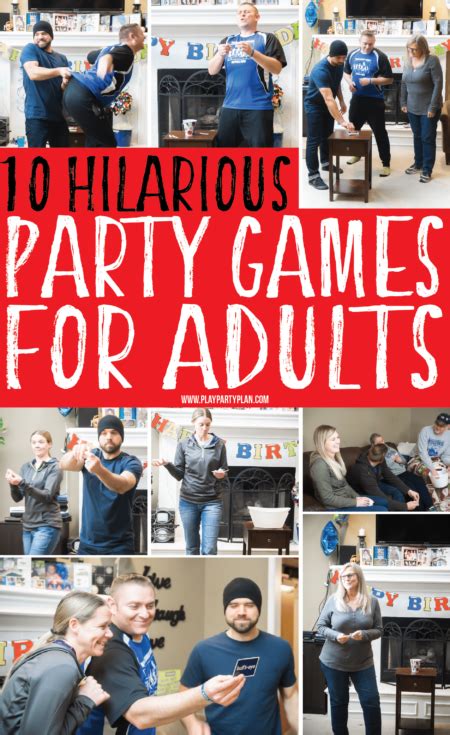 10 Most Fun Adult Party Games Ever Play Party Plan