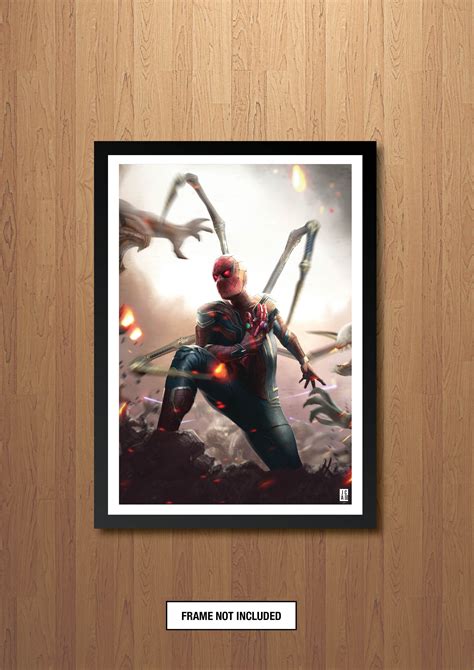 Spiderman Instant Kill Art Print Jackson Caspersz Art