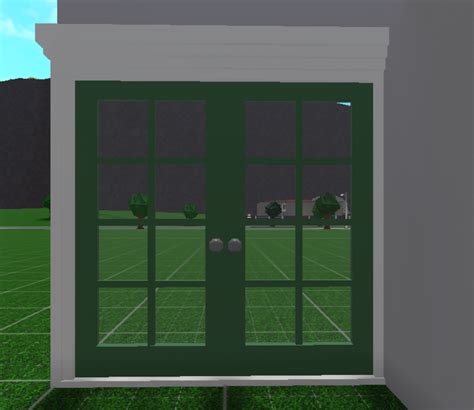 The Fact That Most Of The Double Doors In Bloxburg Are Just A Bit