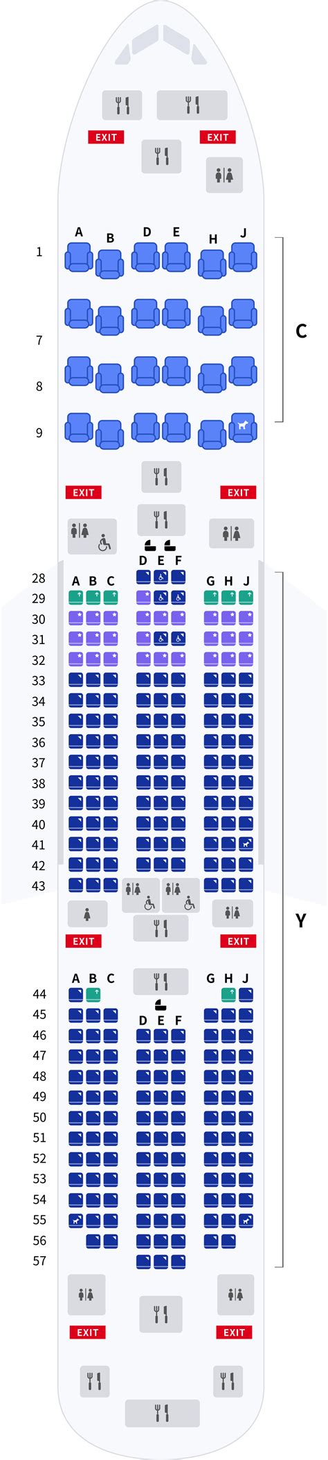 Seating Chart 787 9