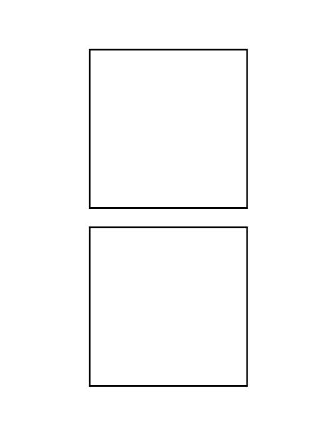 Free Printable Square Templates