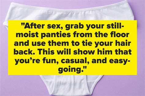 The Worst Sex Advice A Magazine Ever Gave People
