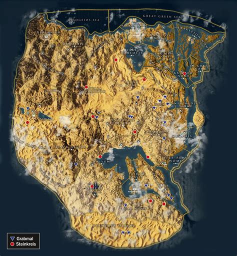 Assassin S Creed Origins Komplettl Sung Locations Guide