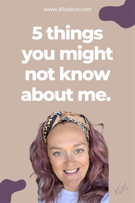 5 Things Most People Dont Know About Me