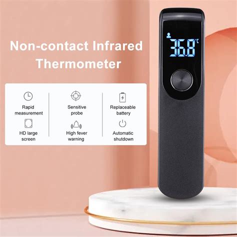 New Digital Forehead Contactless Infrared Thermometer Ir Fm01 Penembak