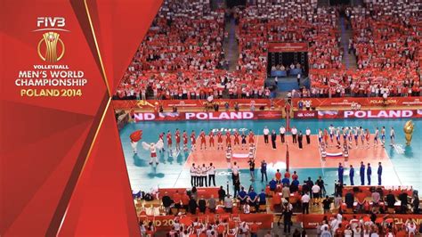 Poland National Anthem Fivb Mens World Championship Youtube
