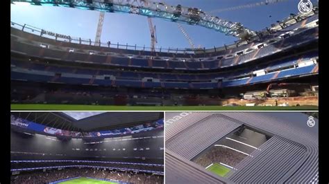 New Santiago Bernabéus Retractable Pitch As Seen From The Vip Zone
