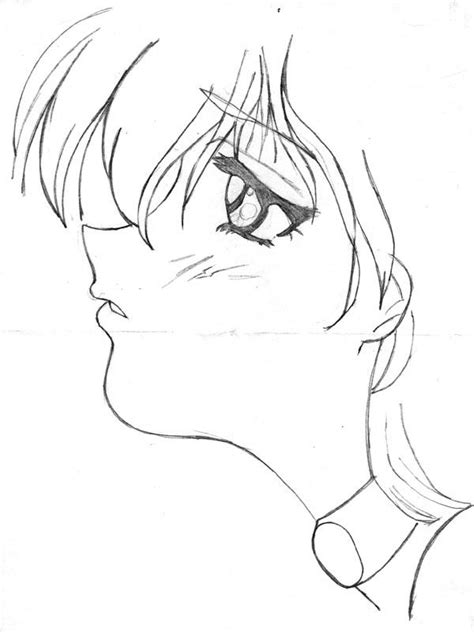Sad Anime Girl Drawing By Everydaystar On Deviantart