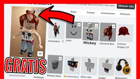 Como Crear Tu Personaje En Roblox Y Personalizar Tu Avatar Skin Sin