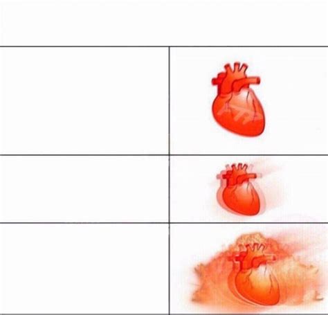 heart meme template