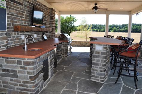 Outdoor bbq kitchen islands spice up backyard designs and dining. 22+ Outdoor Kitchen Bar Designs, Decorating Ideas | Design ...
