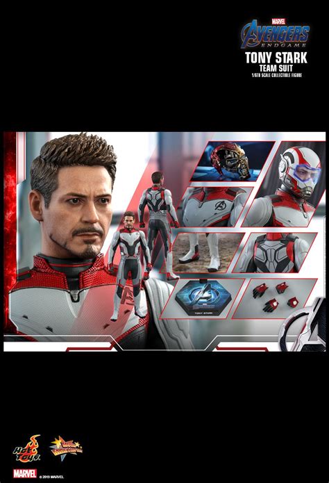 New Product Hot Toys Avengers Endgame Tony Stark Team Suit Th 52155