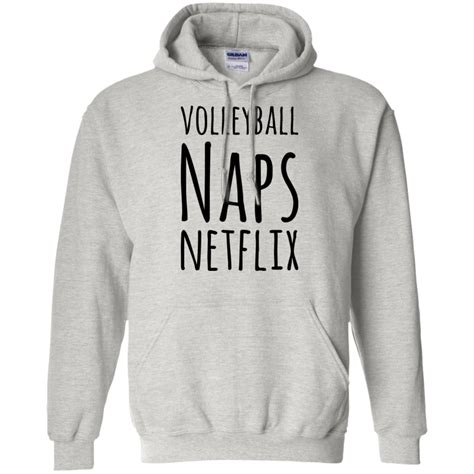 Volleyball Naps Netflix Pullover Hoodie 8 oz. | Hoodies, Unisex hoodies, Sports hoodies