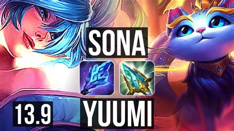 Sona Kai Sa Vs Yuumi Varus Sup Games Kr Diamond Youtube