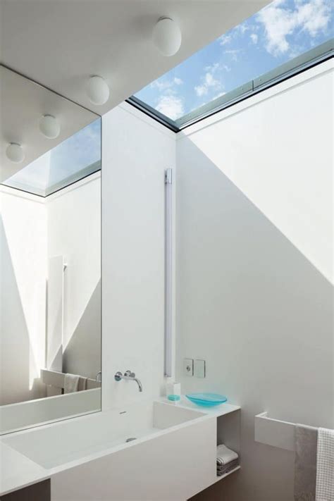 Techo Cristal Baño Bathroom Interior Modern Bathroom House Interior