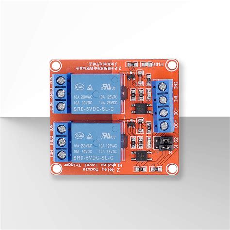 2 Pack Dc 5v Relay Module 2 Channel Relay Switch With Optocoupler