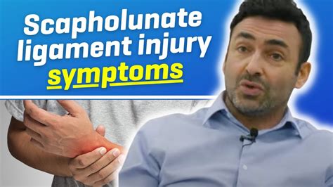 What Is A Scapholunate Ligament Injury YouTube